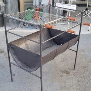 Churrasqueita Tambor Inteiro Aberto 80x40cm