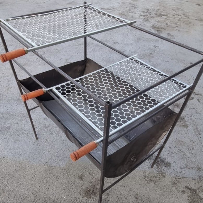 Churrasqueita Tambor Inteiro Aberto 80x40cm - Imagem 3