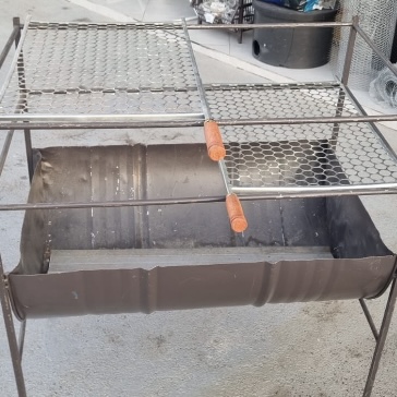 Churrasqueita Tambor Inteiro Aberto 80x40cm - Imagem 4