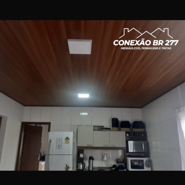 Forro PVC 7mm Liso Imbuia | Sob medida | Express - Imagem 3