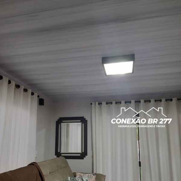 Forro PVC 7mm Liso Branco Rajado | Sob medida | Express - Imagem 5