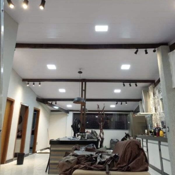 Forro PVC 7mm Liso Branco | Sob medida | Express - Imagem 3