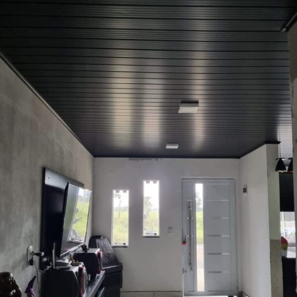 Forro PVC 7mm Frisado Preto | Sob-medida | Express - Imagem 2