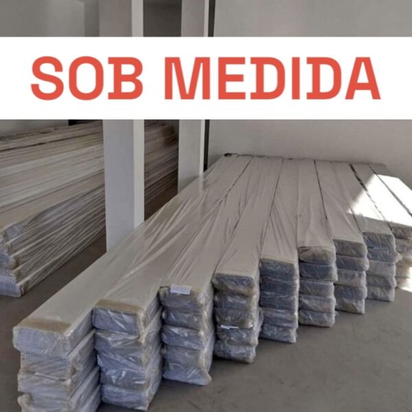 Forro PVC 7mm Liso Canaletado Branco | Sob Medida | Express - Imagem 4